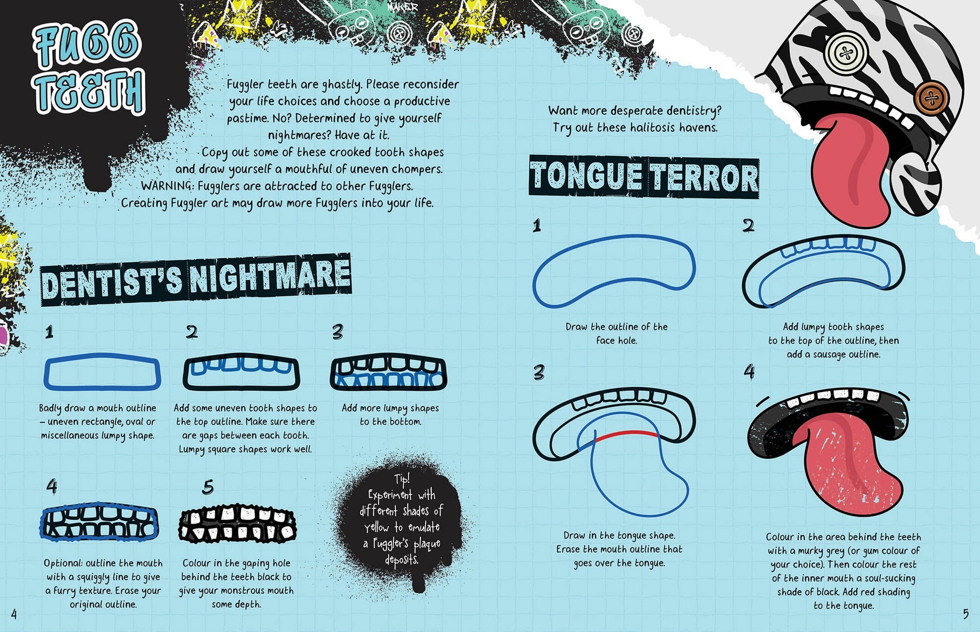 Fuggler - How to Draw — inside page 2