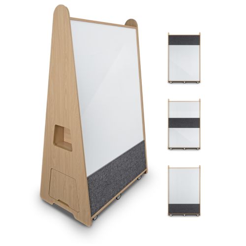 Visionchart DuraWrite IdeaBoard Mobile A-Frame 1000 x 1820 x 700mm