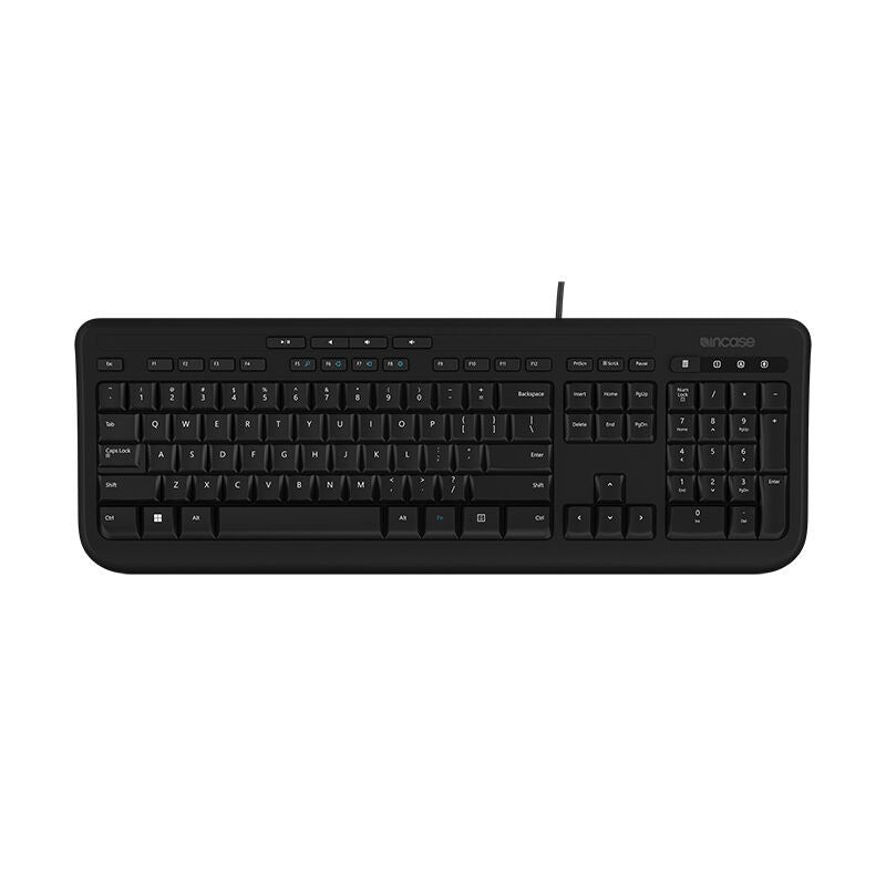 Incase Designed by Microsoft Desktop 600 Wired Keyboard Black [ANB-00025]