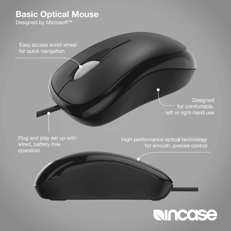 Incase Wired USB Optical Mouse