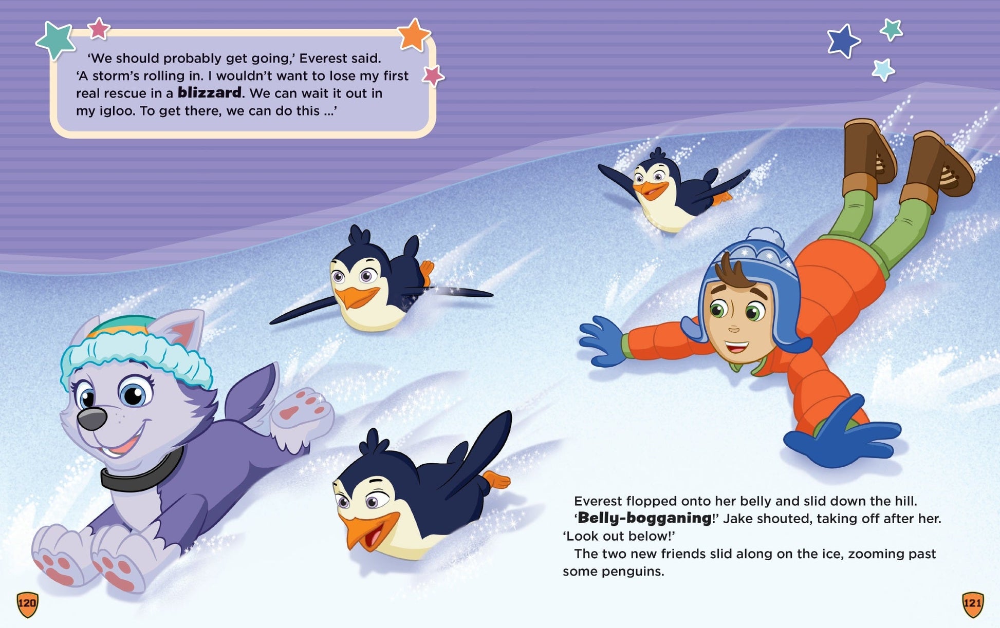 PAW Patrol - Treasury of Stories Vol. 5 - Be Brave! — inside page 5
