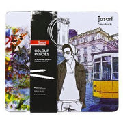 Jasart Coloured Pencil - Designer (Tin of 24)