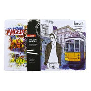 Jasart Coloured Pencil - Designer (Tin of 36)
