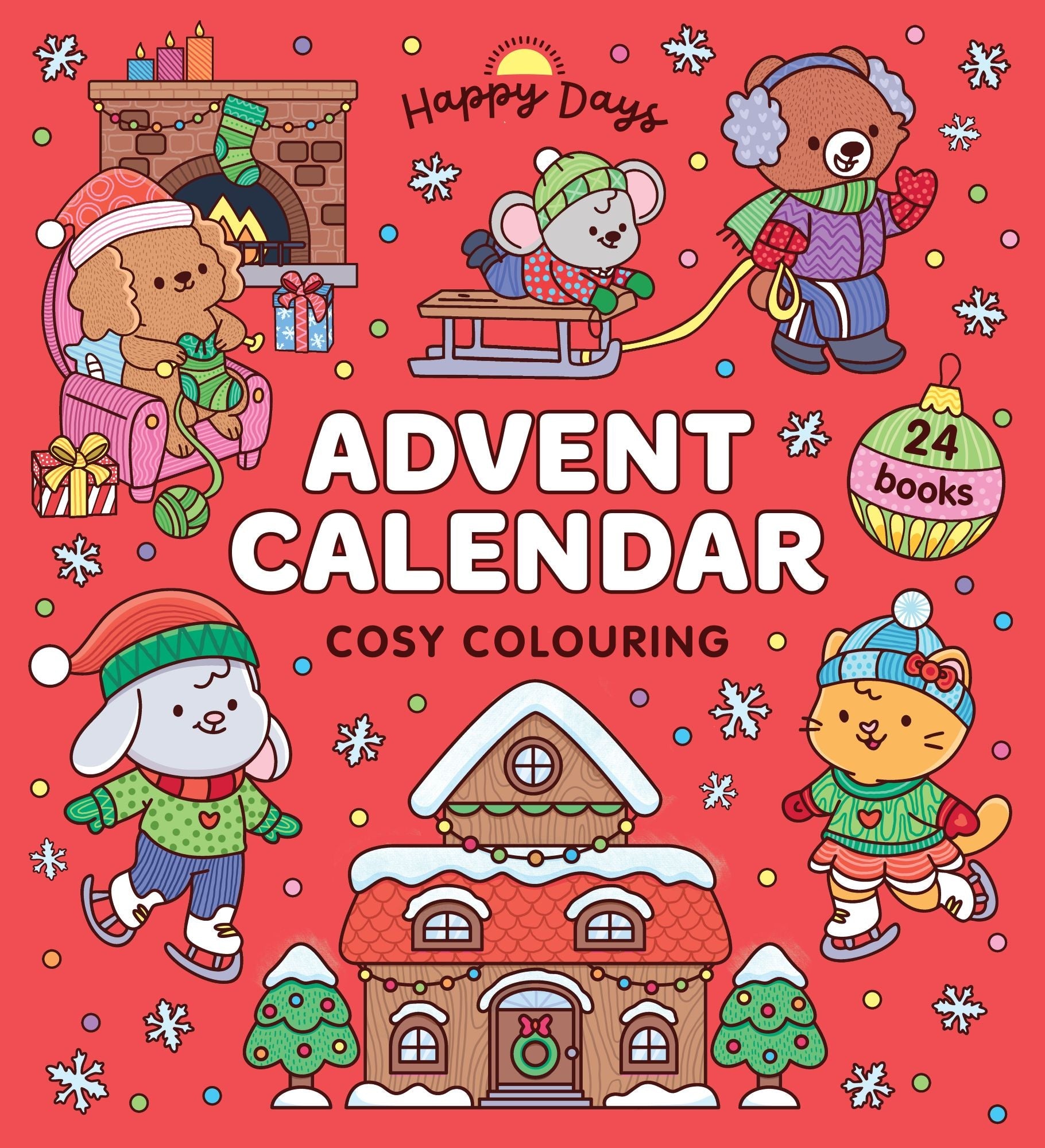 Happy Days - Cosy Colouring Advent Calendar