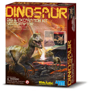 Dinosaur Dig & Excavation Kit - Velociraptor