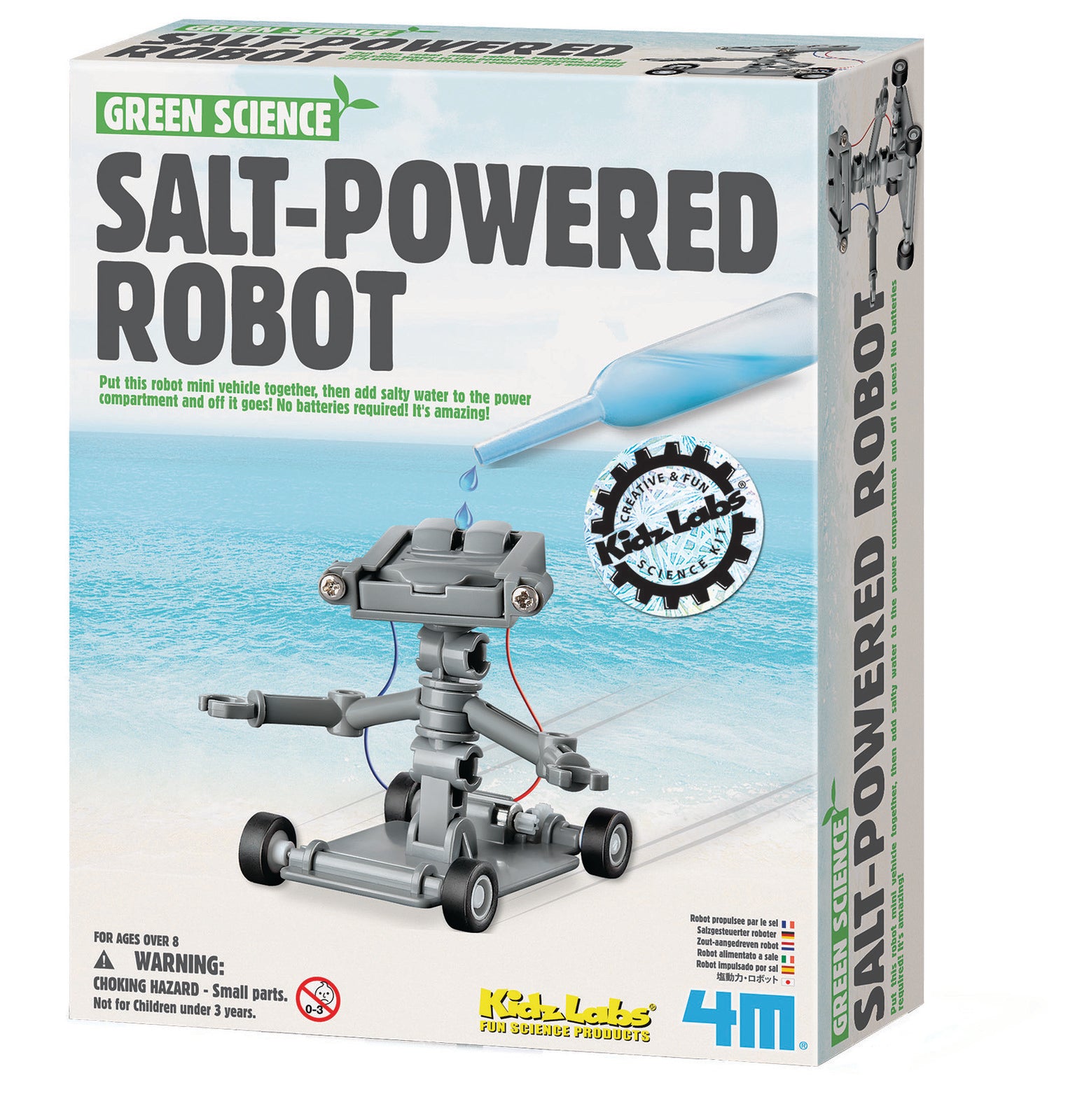 Salt-Powered Robot