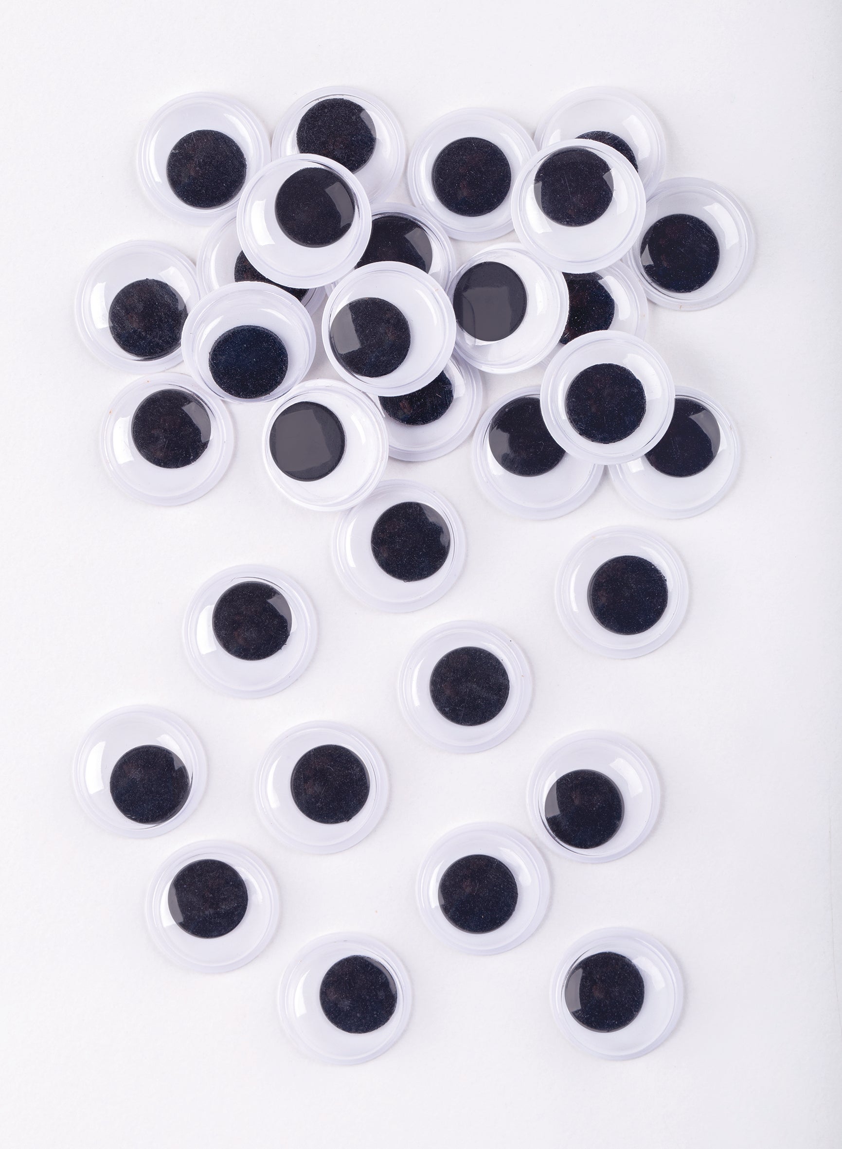 Black & White Joggle Eyes - Set of 400
