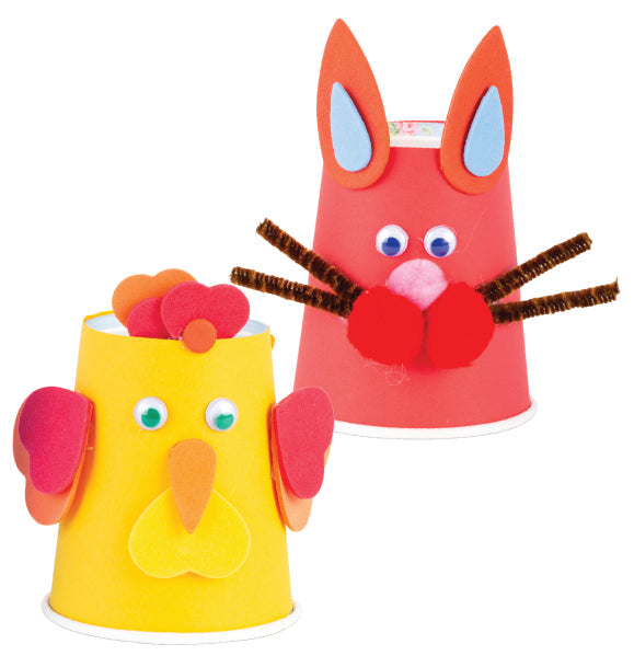 Rainbow Pupil Joggle Eyes - Set of 250