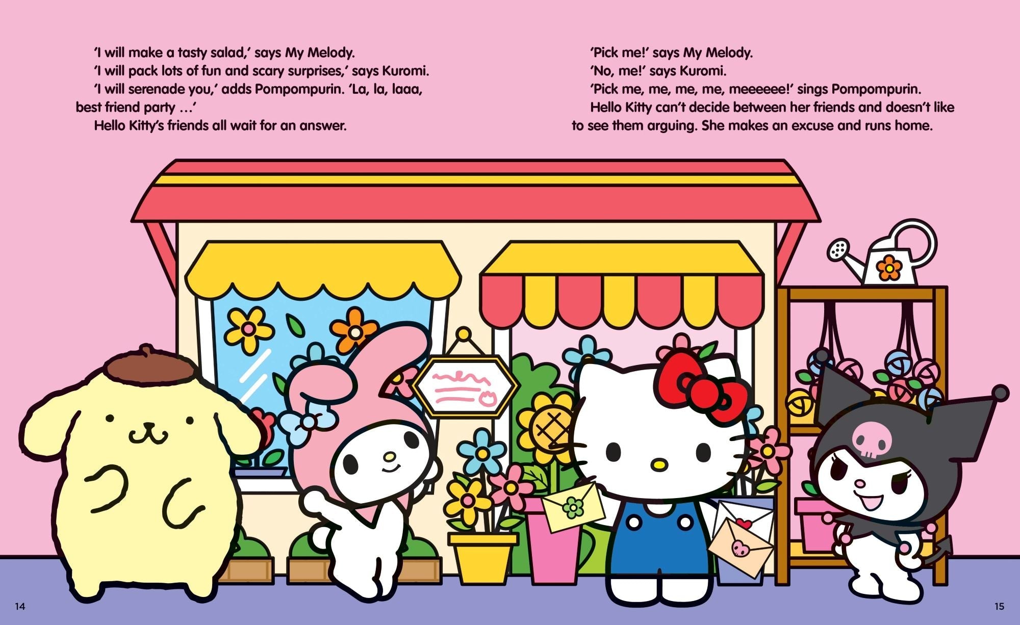 Hello Kitty and Friends - Collect-Me Book - Best Friends' Picnic — inside page 5