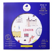 Jaq Jaq Bird Cities of Wonder Stick It & Go Activity Set - London