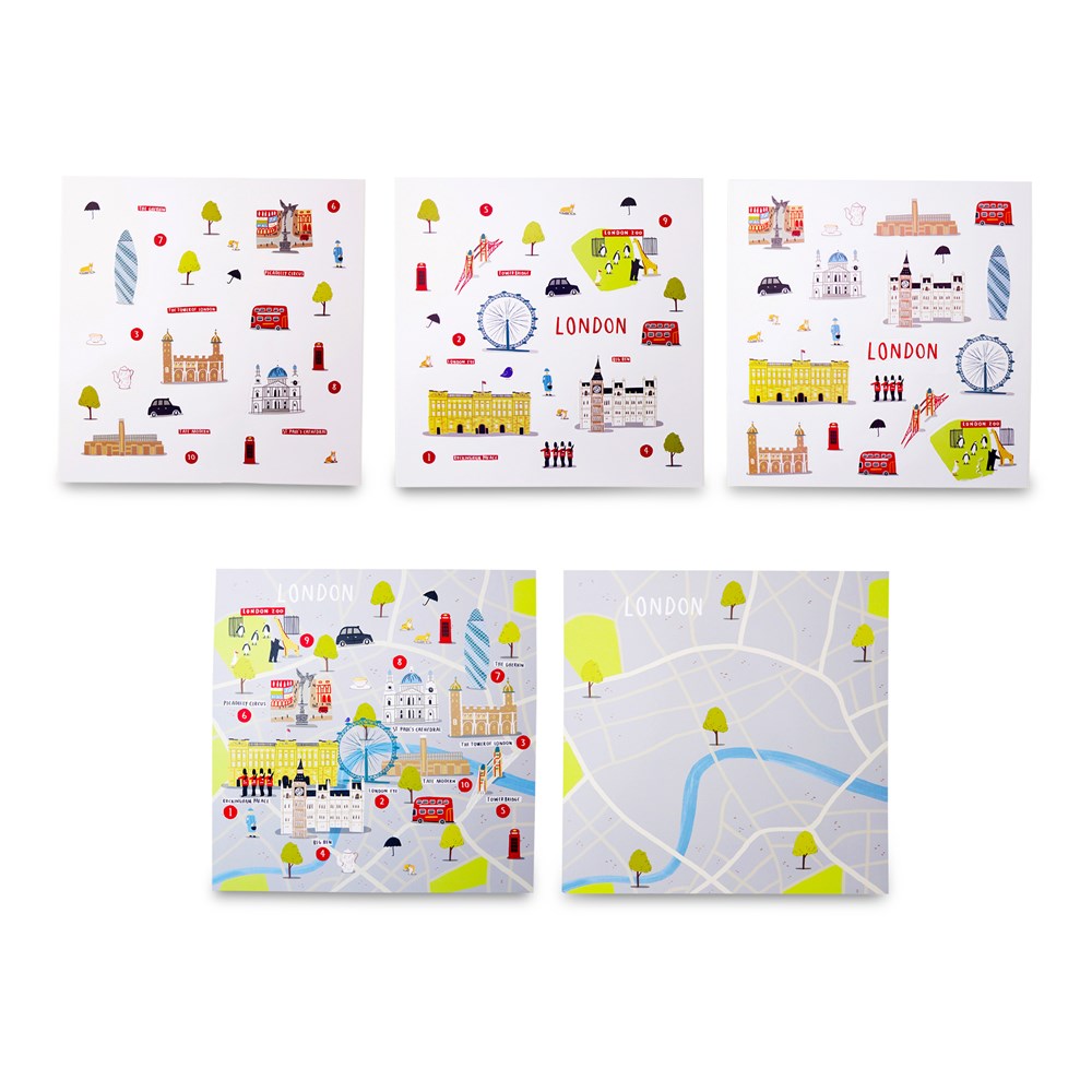 Jaq Jaq Bird Cities of Wonder Stick It & Go Activity Set - London - view 3