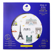 Jaq Jaq Bird Cities of Wonder Stick It & Go Activity Set - Paris