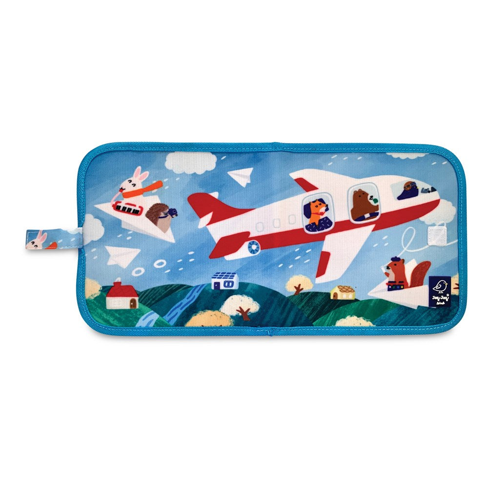 Jaq Jaq Bird Doodle It & Go Erasable Book - Jaq Jaq Bird & Friends - Airplanes - view 2