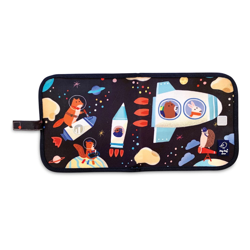 Jaq Jaq Bird Doodle It & Go Erasable Book - Jaq Jaq Bird & Friends - Spaceships - view 2