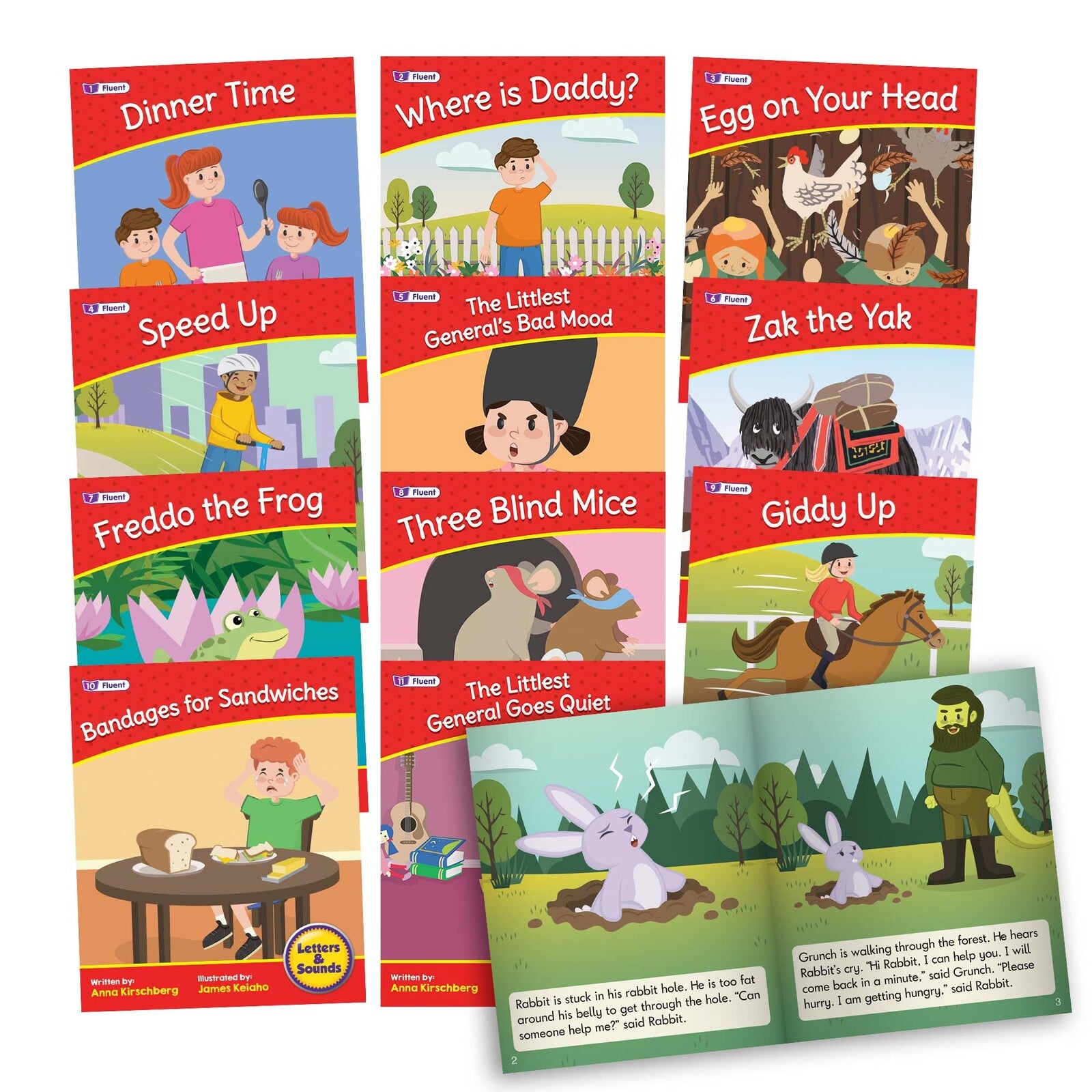 Letters & Sounds Phase 6 Set 2 Fiction - 6 Pack