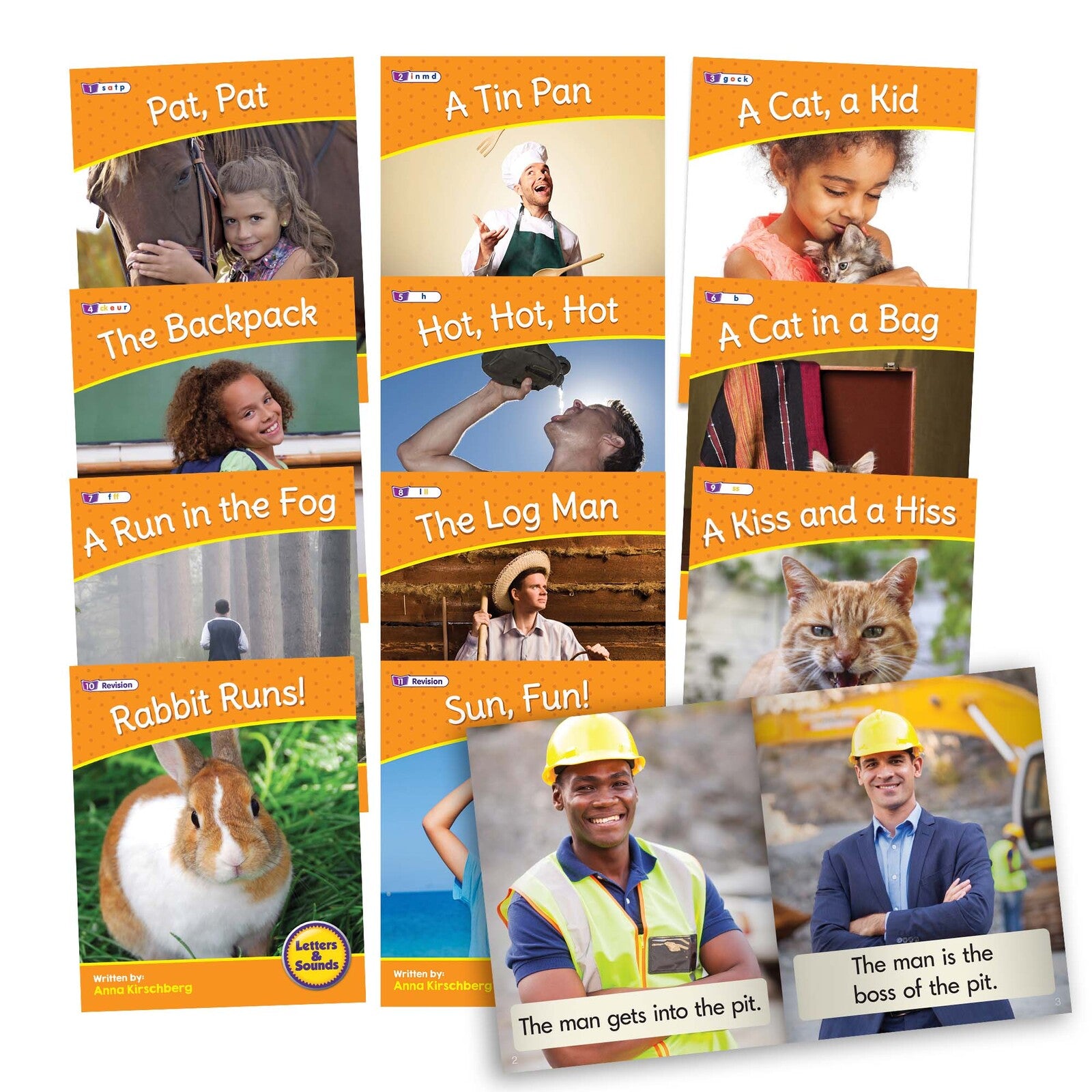 Letters & Sounds Phase 2 Set 2 Non-Fiction - 6 Pack
