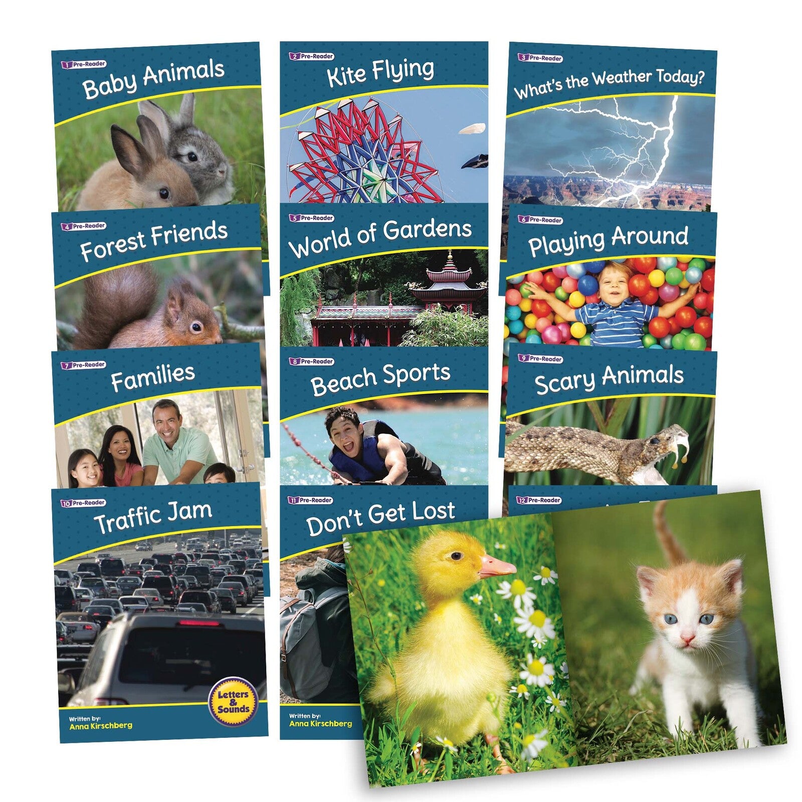 Letters & Sounds Phase 1 Set 2 Non-Fiction - 6 Pack