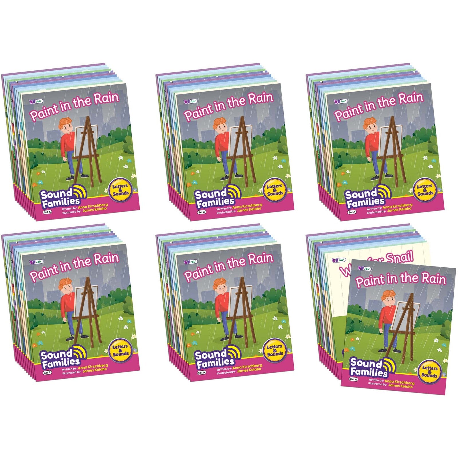 Sound Families Long Vowel Fiction Phase 5.5 - 6 pack