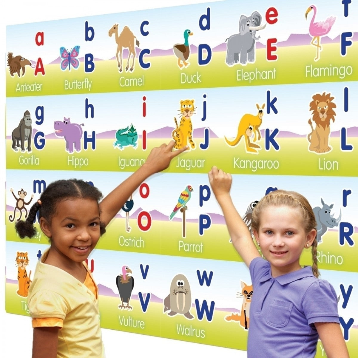 Alphabet Zoo - Wall Border