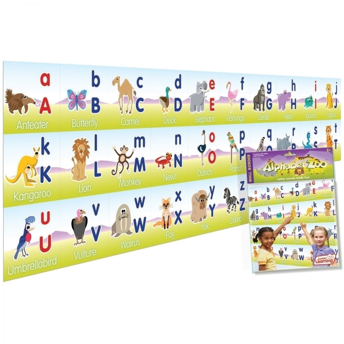 Alphabet Zoo - Wall Border