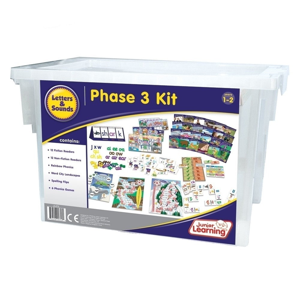 Letters and Sounds Kit - Phase 3: Phonics