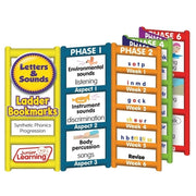 Letters and Sounds - Ladder Bookmarks
