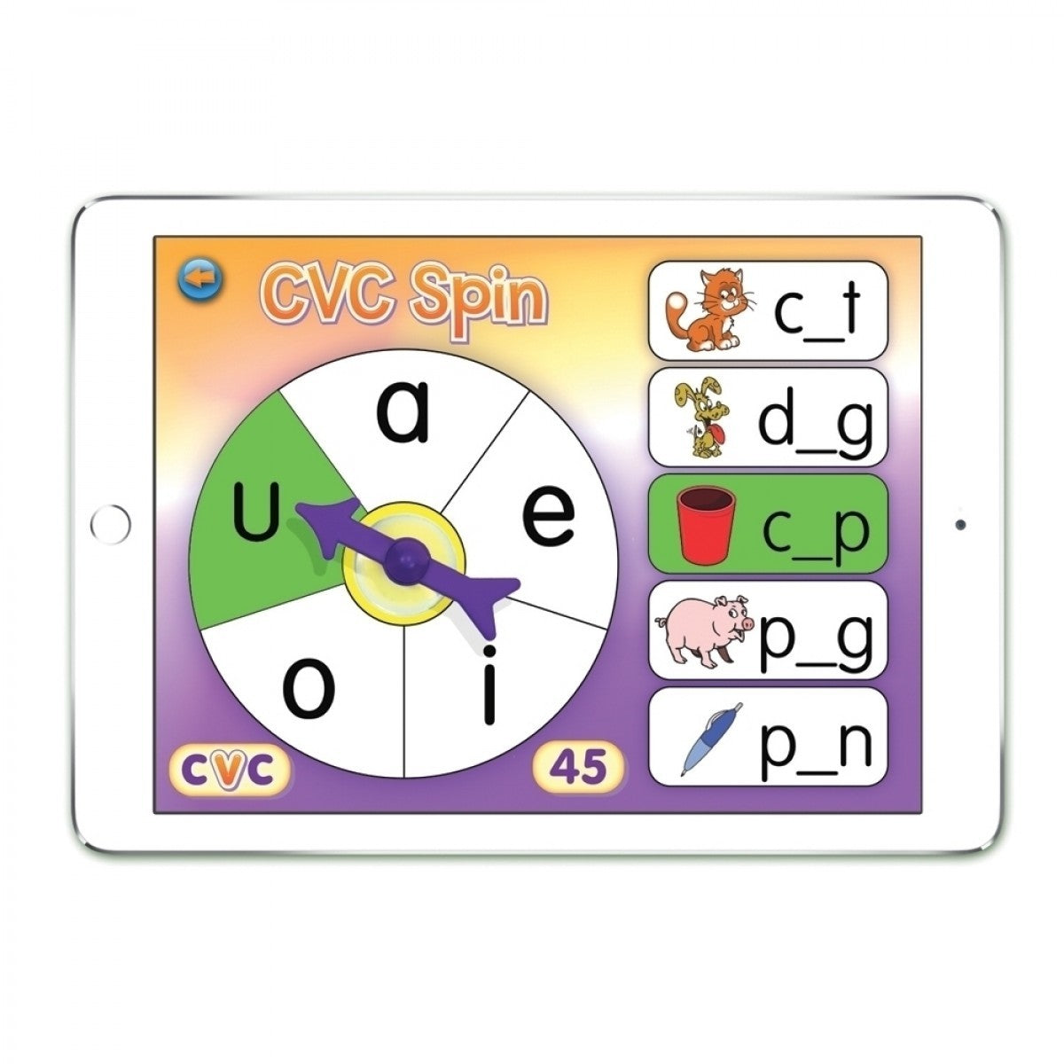 Touchtronic Spinner