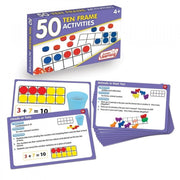 50 Ten Frame Activity Cards