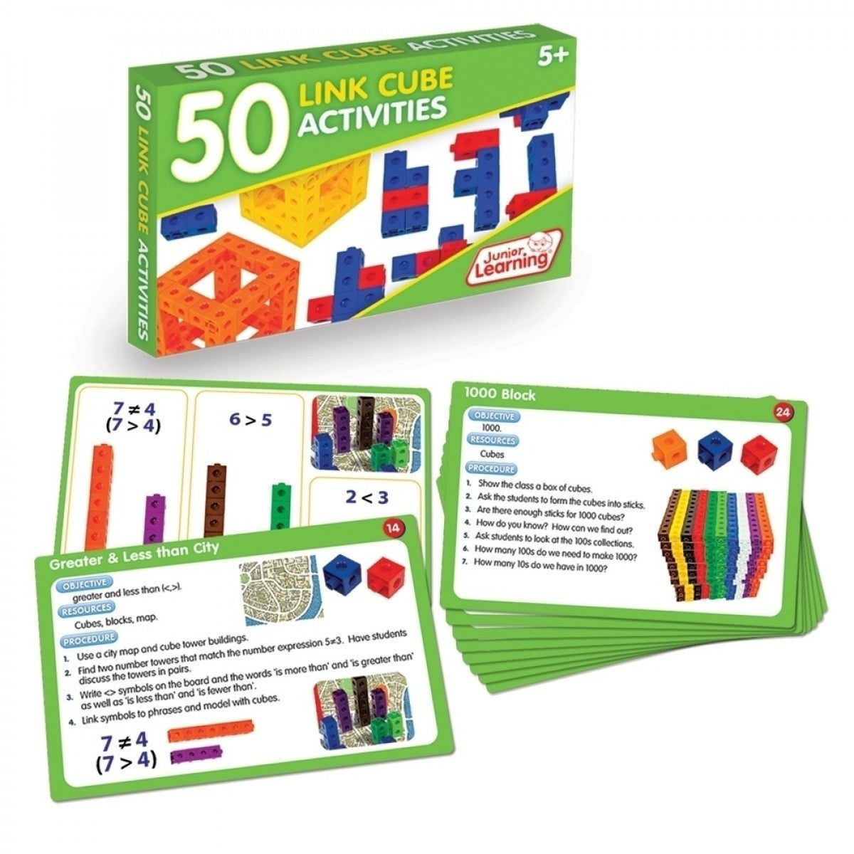 Link Cube Activity Cards