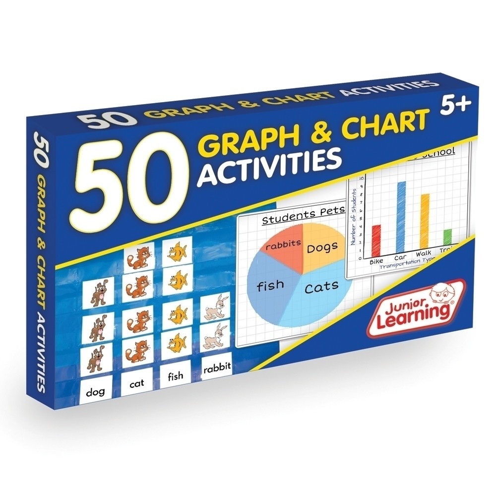 50 Graph and Chart Activity Cards