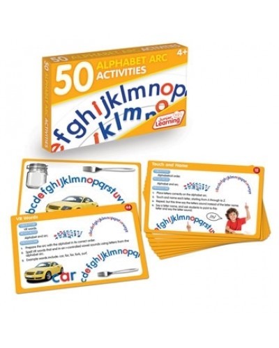 50 Alphabet Arc Activity Cards