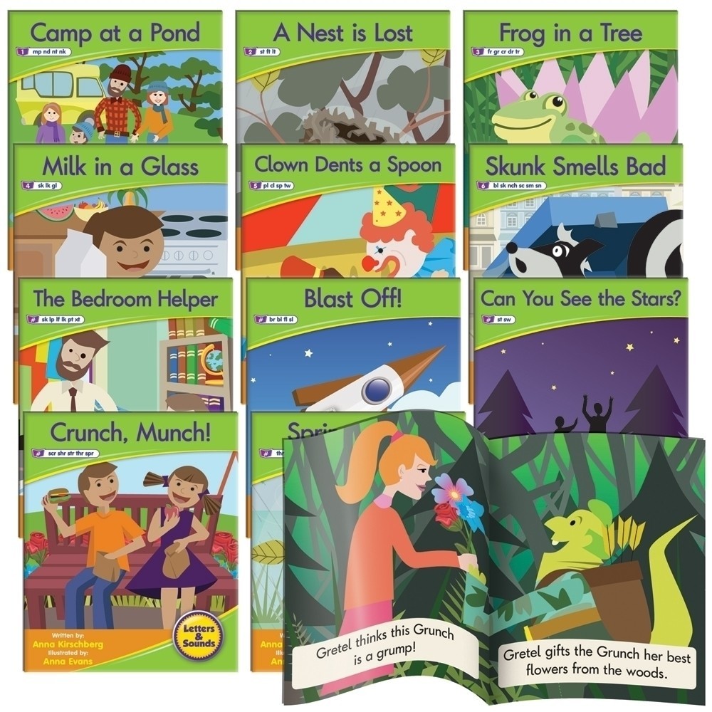 Letters and Sounds (Phase 4) - Decodable Readers (Fiction): Blend