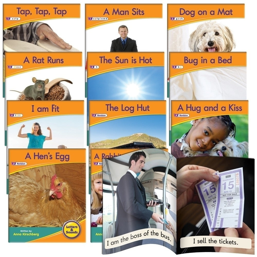 Letters and Sounds (Phase 2) - Decodable Readers (Non-Fiction): Letter Sound