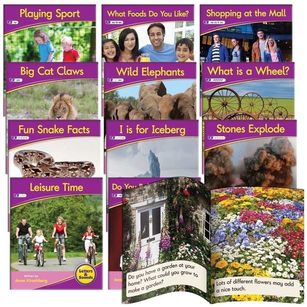 Letters and Sounds (Phase 5) - Decodable Readers (Non-Fiction): Vowel Sound
