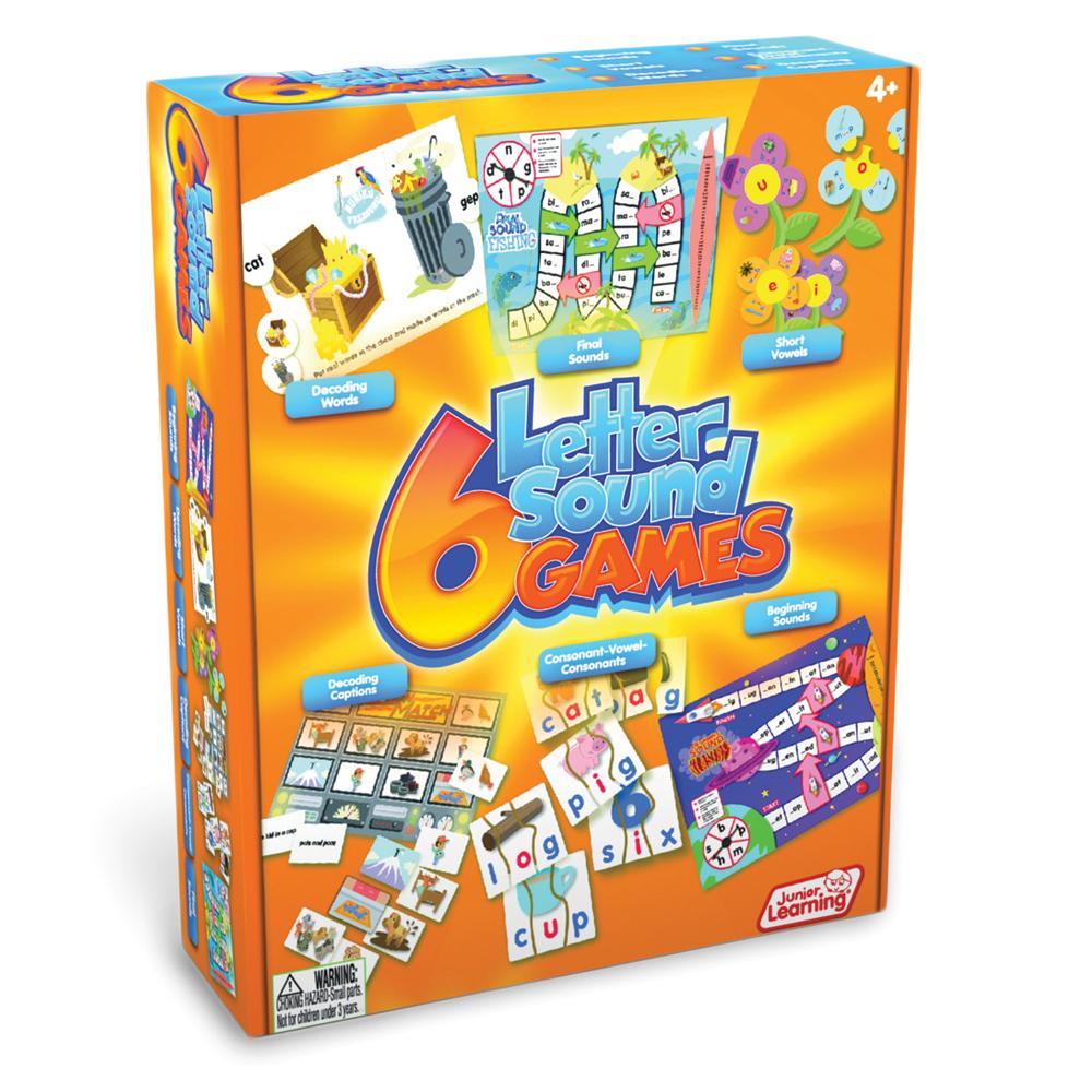 6 Letter Sound Games