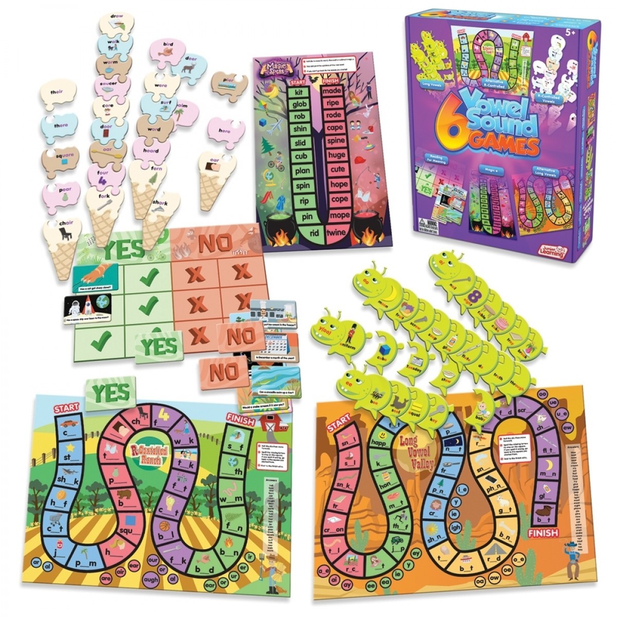 6 Vowel Sound Games