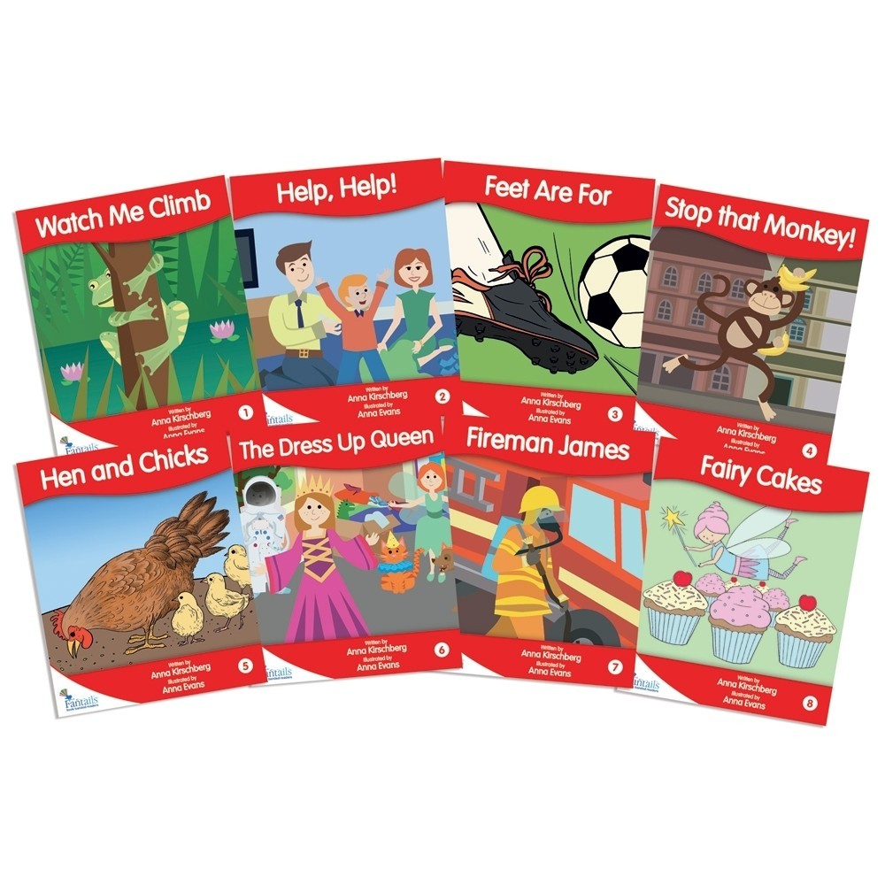 Fantail Readers - Fiction - Red (Levels 3-6)