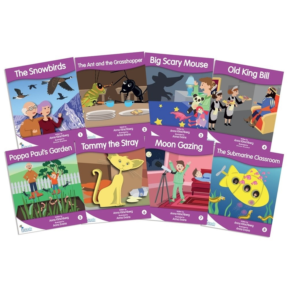 Fantail Readers - Fiction - Purple (Levels 19-20)