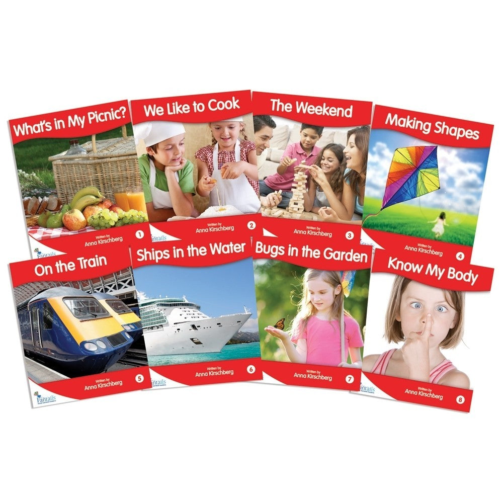 Fantail Readers - Non-Fiction - Red (Levels 3-6)