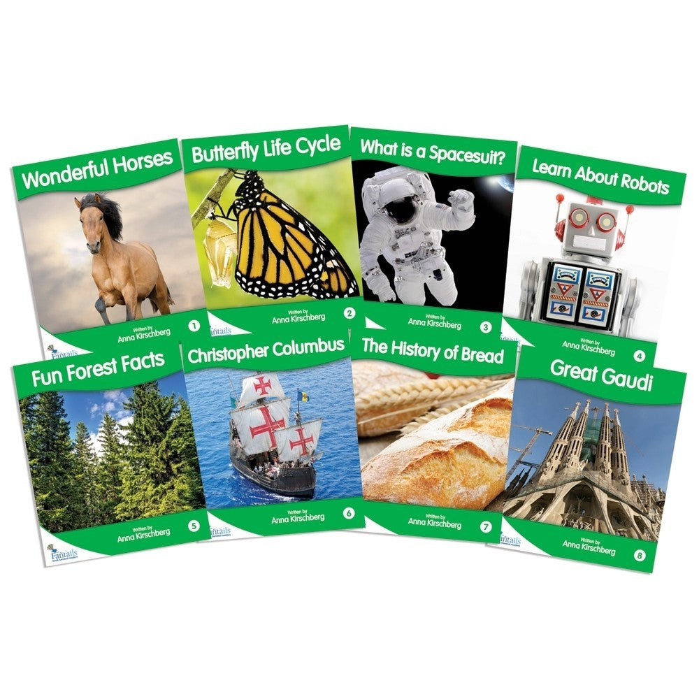 Fantail Readers - Non-Fiction - Green (Levels 12-14)