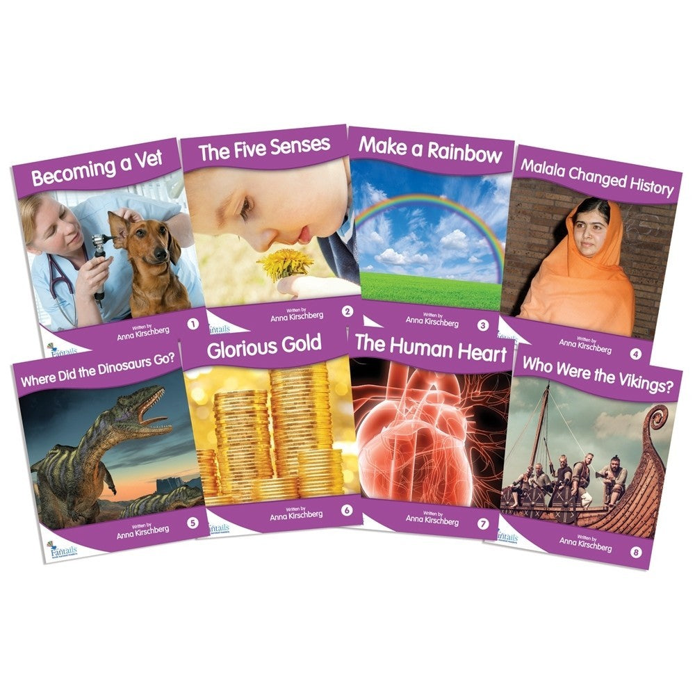 Fantail Readers - Non-Fiction - Purple (Levels 19-20)