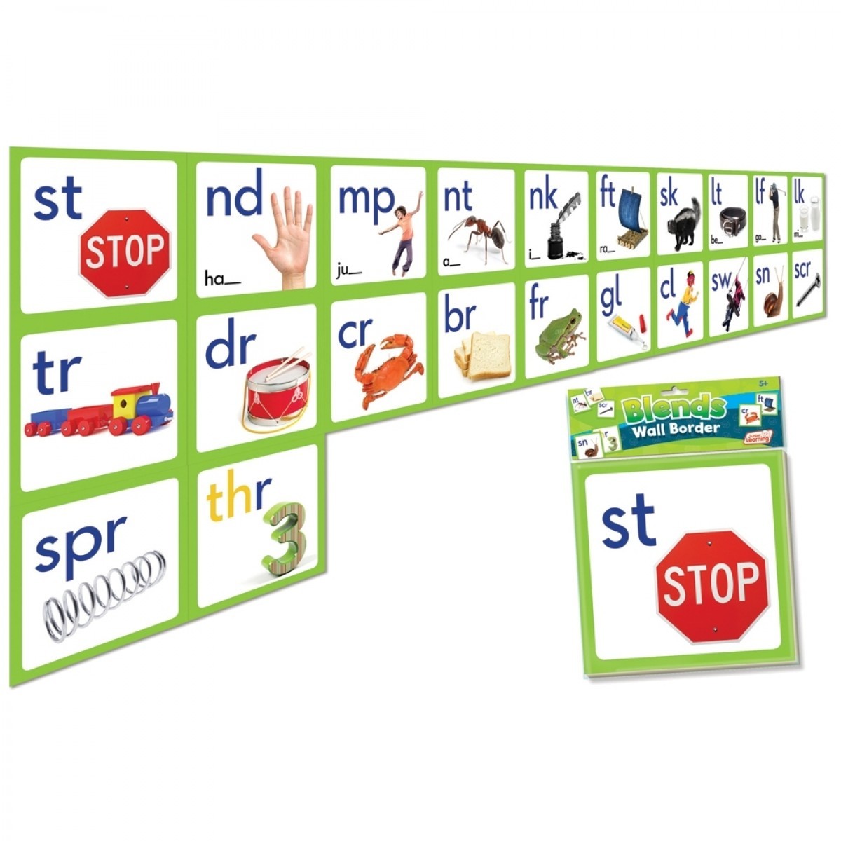 Blends Wall Border