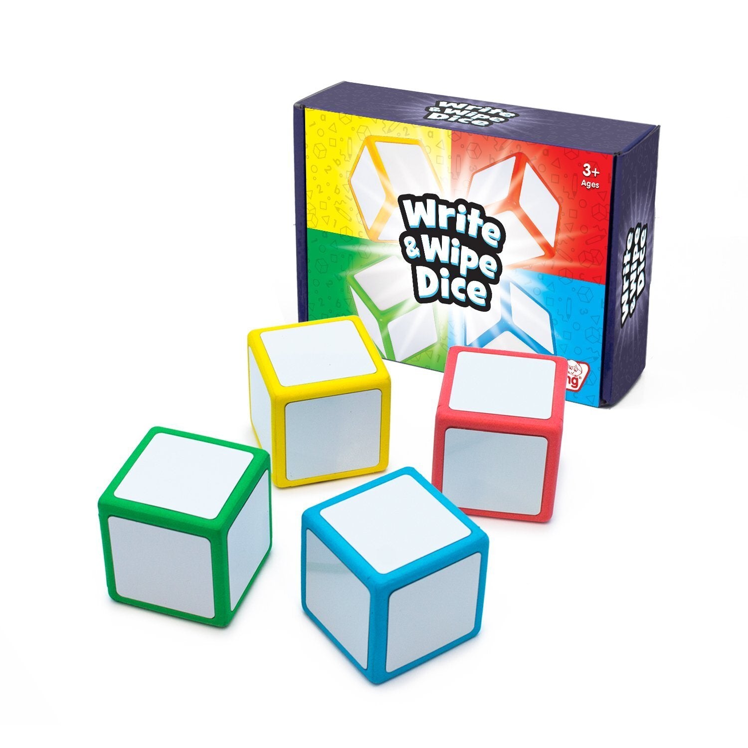 Write & Wipe Dice - Pack of 4
