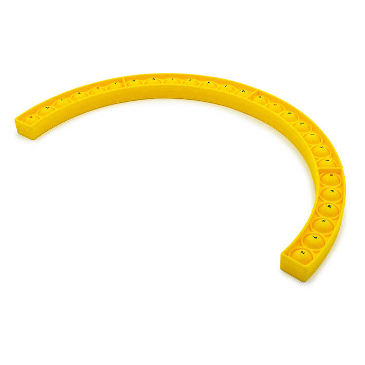 Alphabet Arc Bubble Board