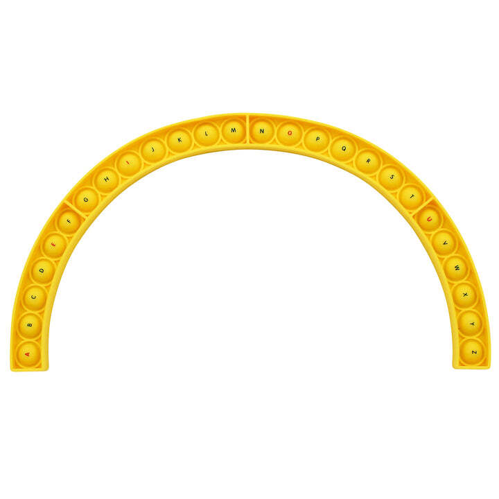 Alphabet Arc Bubble Board