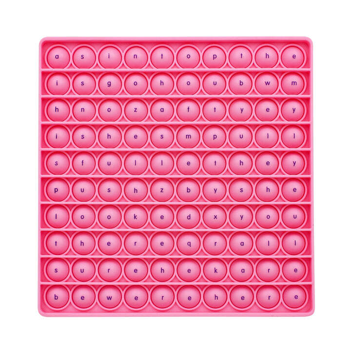 Word Search Bubble Board