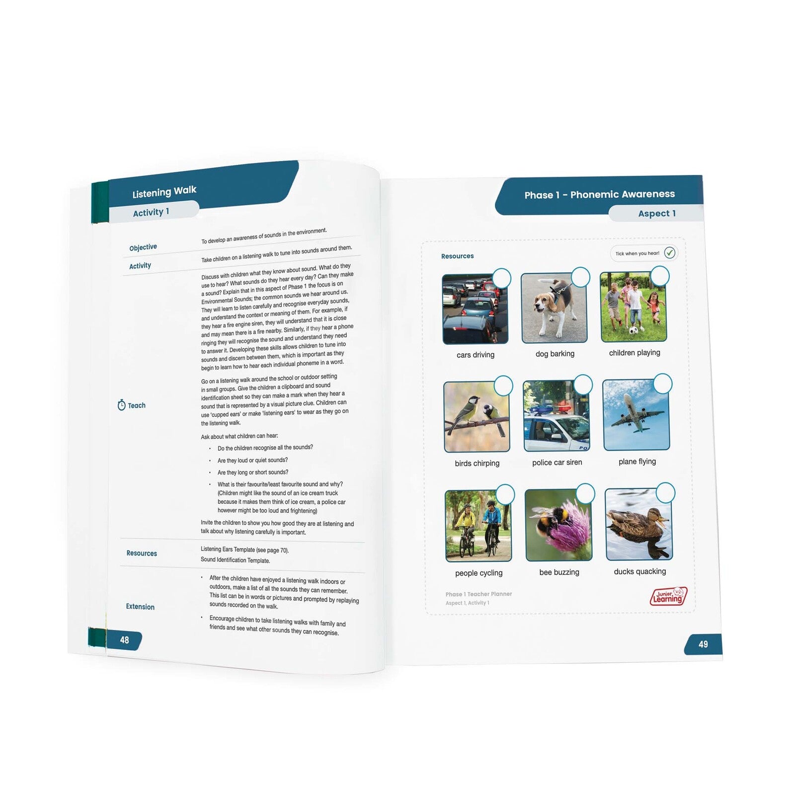 Teacher Planner - Phonemic Awareness