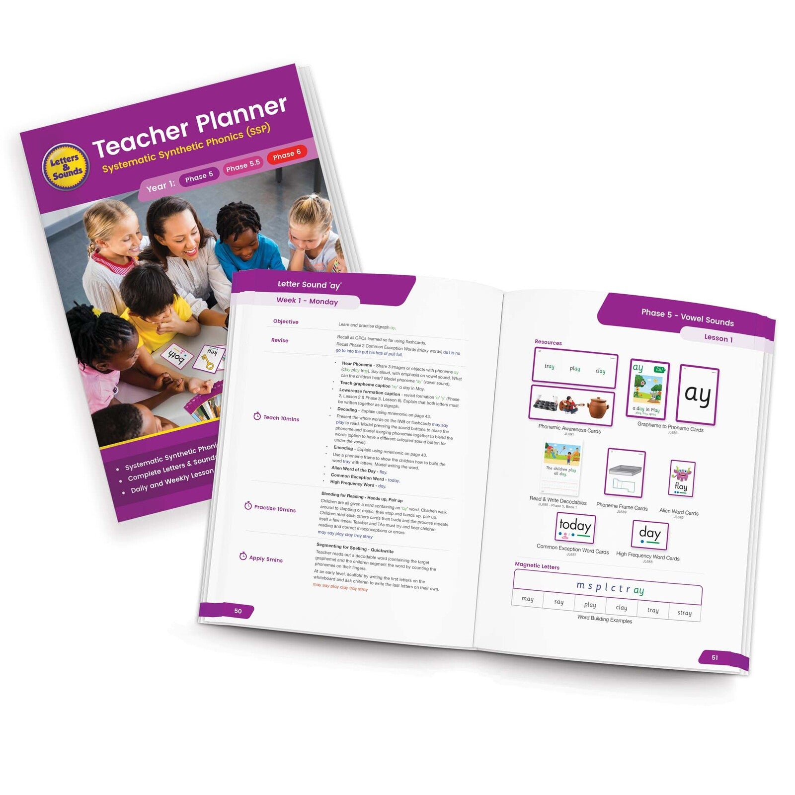 Teacher Planner - Vowel Sounds