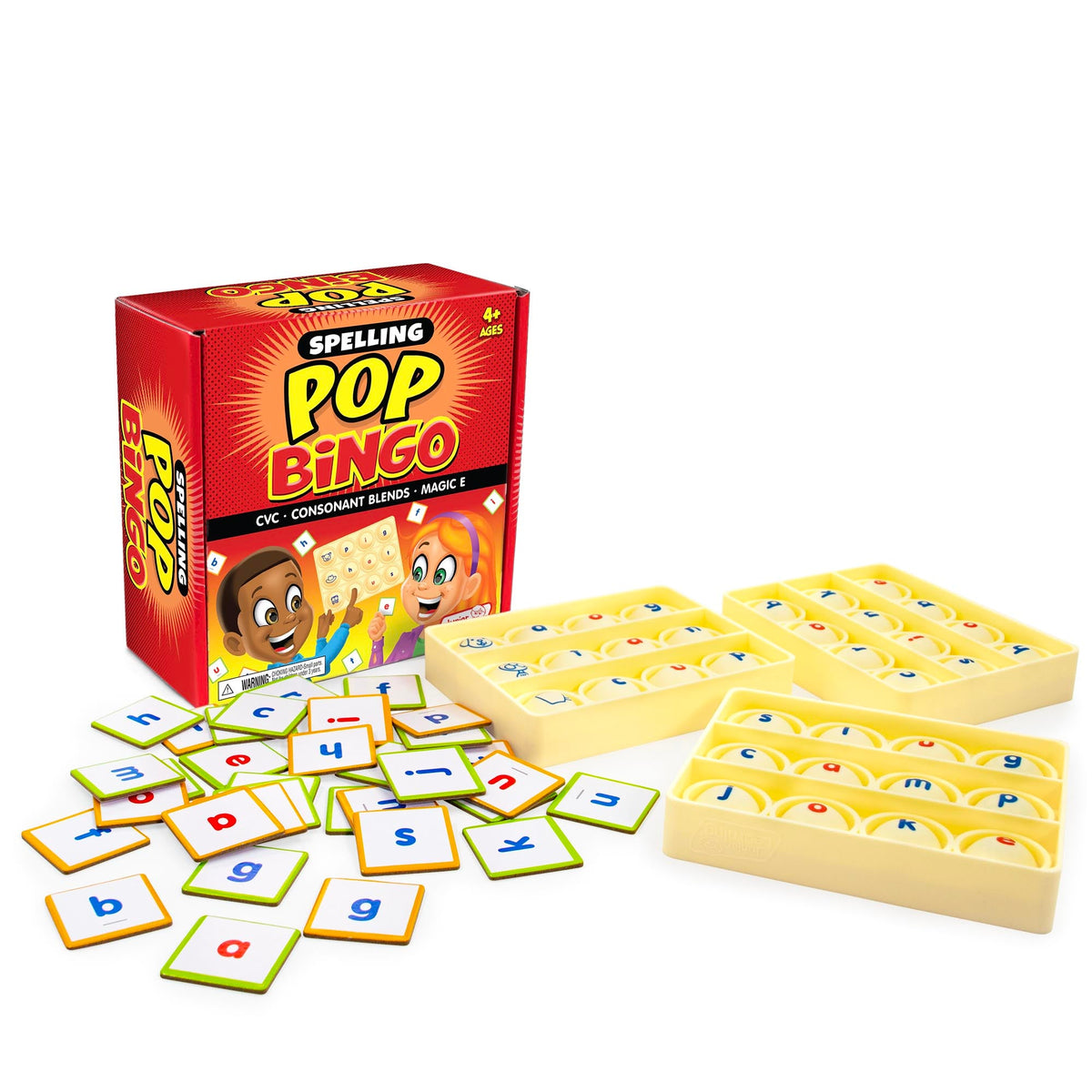 Spelling Pop Bingo