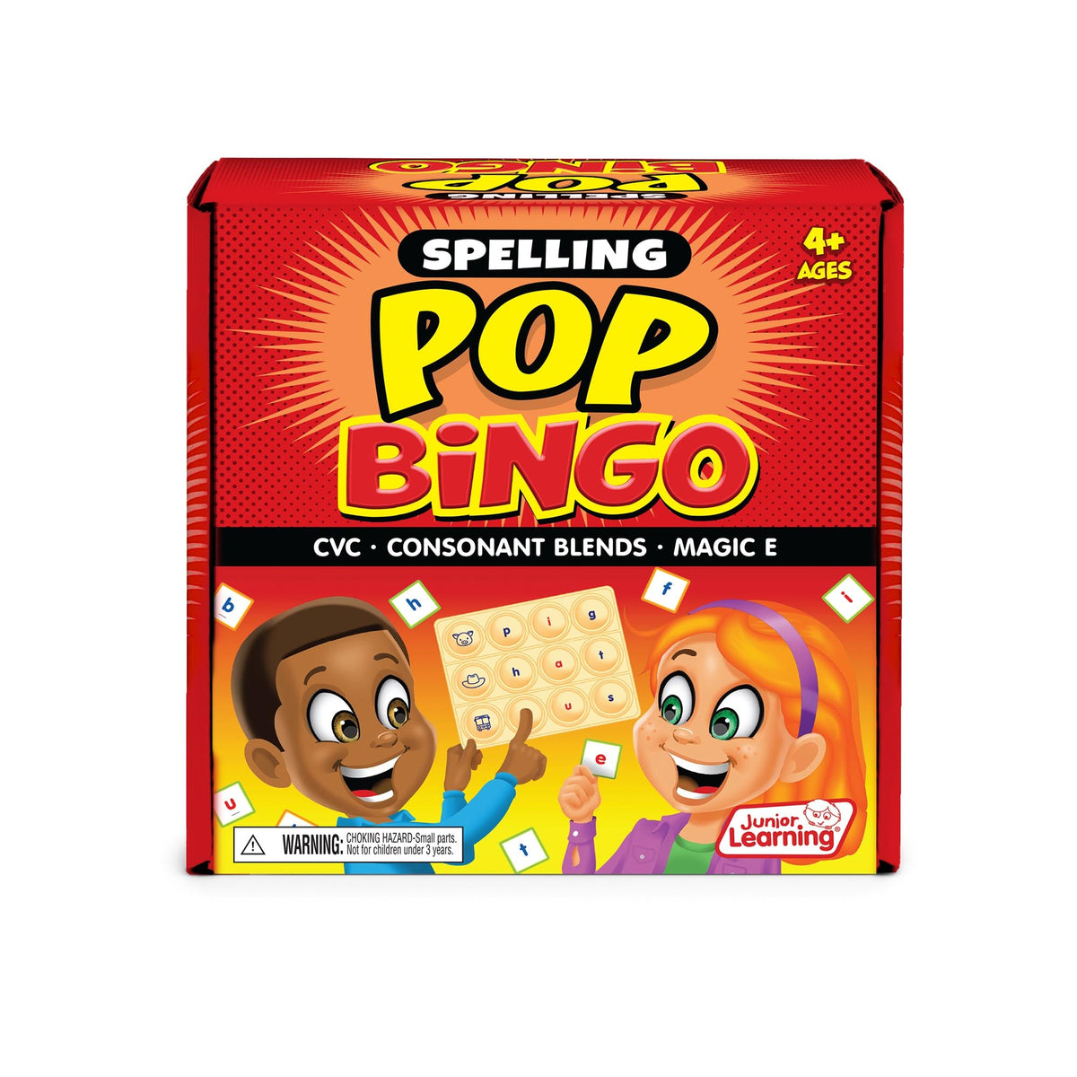 Spelling Pop Bingo